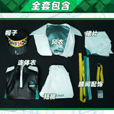 Game Genshin Impact Barbatos cosplay costume Hat windbreaker jumpsuit accessories prop set Halloween fashion men women uniform