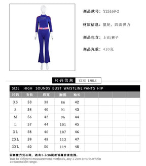 Emerson  Andrea Suzi Mary Beth zombie cospaly costume Halloween party full set fantasy uniforms men women adults children suit