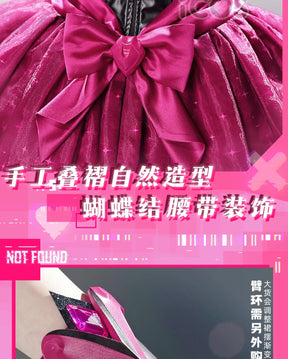 D.Va Overwatch Cosplay Magical Girl Costume High quality leather dress wig prop sock gloves set Halloween fashion women uniform