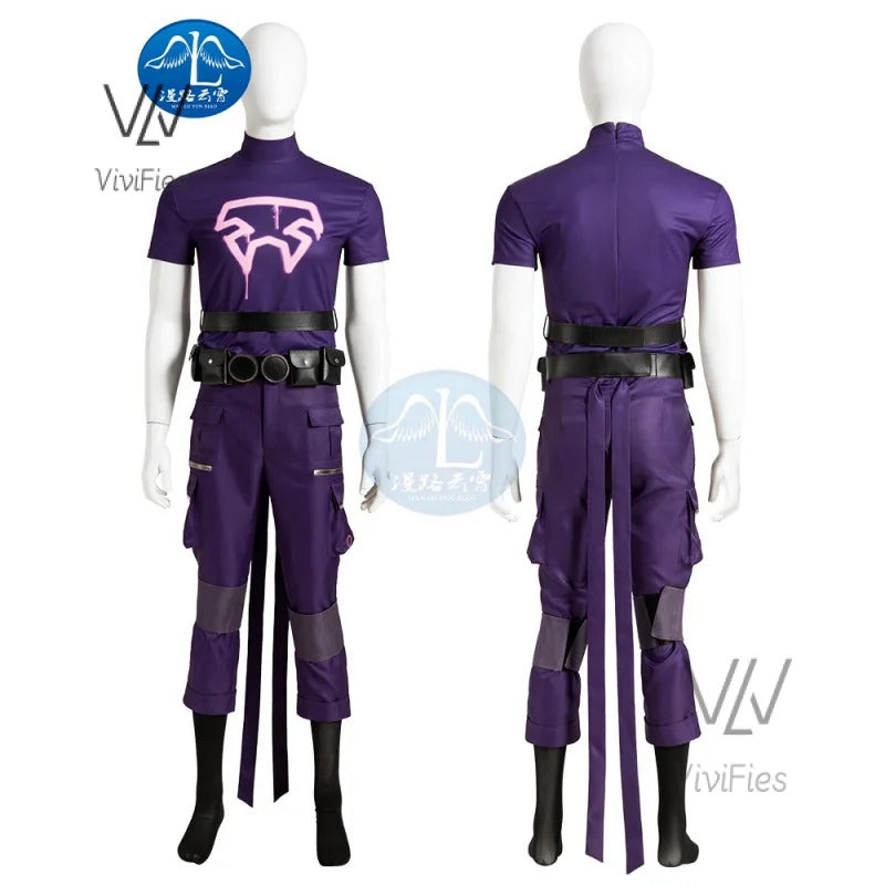 Movie Super Hero Cos Prowler Cosplay Costume Outfits Fantasy Top Pants Sets Halloween Carnival Suit Accessories For Men Roleplay