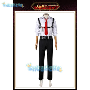 Game Limbus Company REVENGE Cosplay Costume Heathcliff Uniforms Black Outfits Halloween Carnival Party Suit Unisex Anime Cosplay