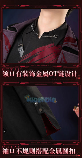 Love And Deepspace Sylus Endless Marauders Cosplay Costume Game Anime Party Uniform Hallowen Play Role Clothes Clothing Shusheng
