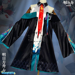 Dusk Cosplay Costume Game Arknights Dusk Dragon Cosplay Ears Tail Horns Women Costume