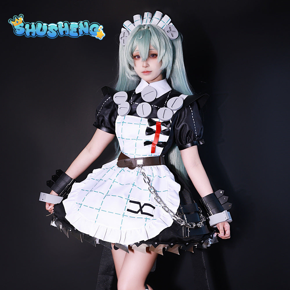 Zenless Zone Zero Corin Wickes Cosplay Costume Uniform Wig Anime Halloween Party Costumes Masquerade Women Game