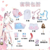 Anime Game Naraka: Bladepoint Feria Shen Cosplay Costume Chinese Style Hanfu Dress Winter Skirt Woman Sexy Kawaii Party Suit