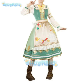 Shusheng Umamusume: Pretty Derby Rice Shower Cosplay Costume Dress Uniform Hallowen Carnival Party Play Role for Women Man