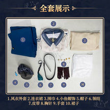 Reverse:1999 Marcus Cosplay Costume Cos Game Anime Party Uniform Hallowen Play Role Clothes Clothing Dress