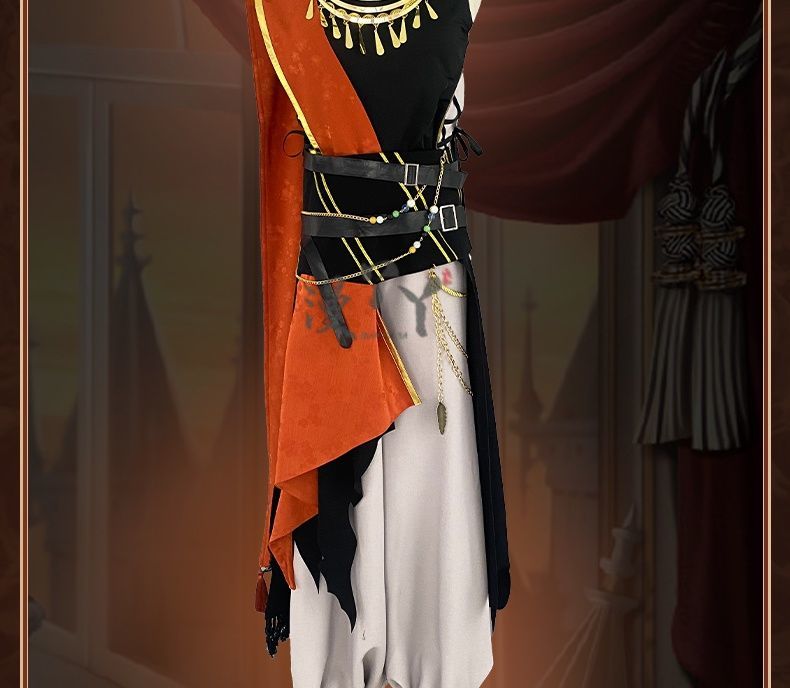Identity V Naib Subedar Cosplay Costume Mercenary Cos Handsome Fashion Uniforms Activity Party Role Play Clothing Game