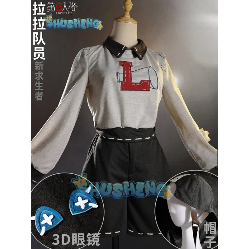 Identity V Lily Barriere Cheer Leader New Survivor Fashion Game Suit Cosplay Costume Halloween Party Outfit Women