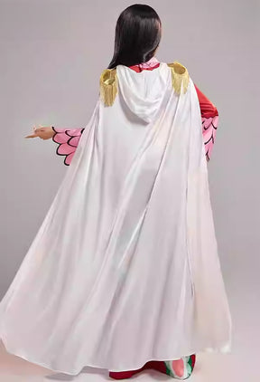 Shusheng-R Onepiece Boa Hancock Cosplay Kimono Costume Christmas Dress Halloween Party Suit Women