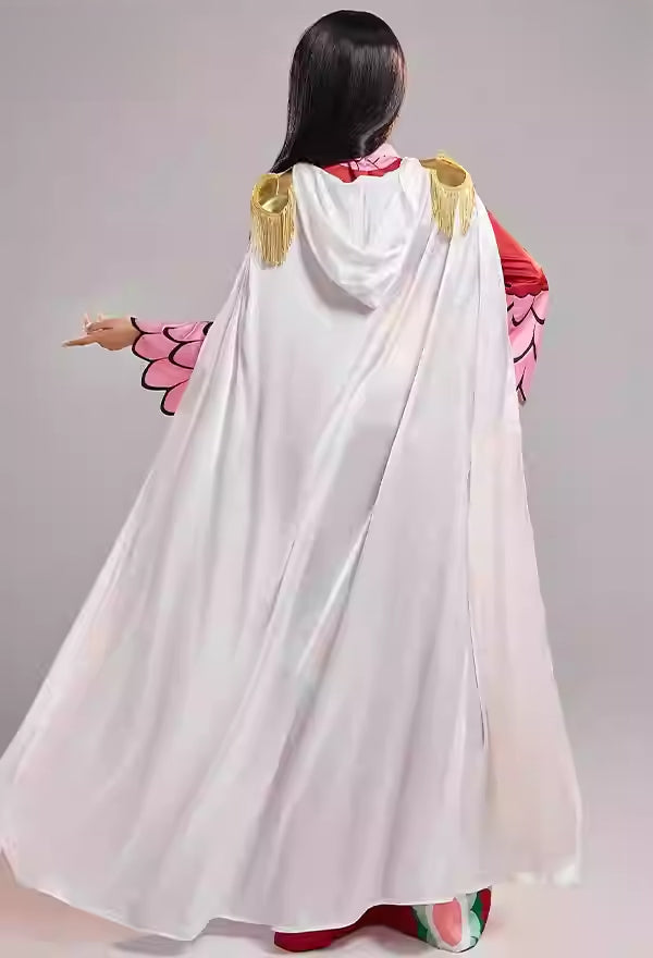 Shusheng-R Onepiece Boa Hancock Cosplay Kimono Costume Christmas Dress Halloween Party Suit Women
