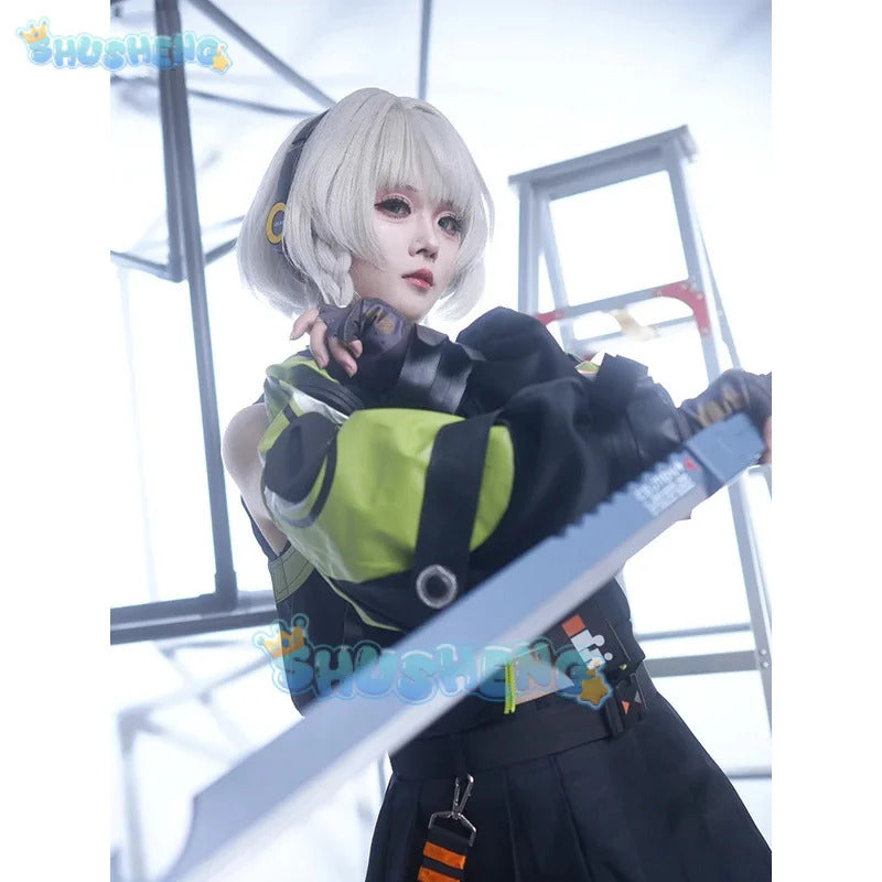 Shusheng Zenless Zone Zero Anby Demara Women Cosplay Costume Cos Game Anime Party Uniform Hallowen Play Role Clothes Clothing