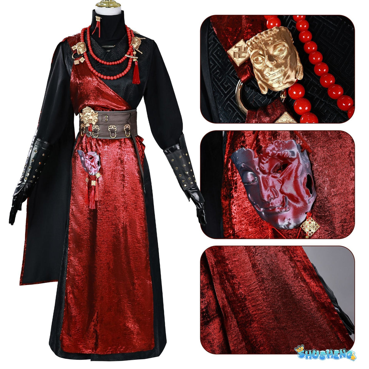 Game Where Winds Meet San Geng Tian Cosplay Depth of The Night Cosplay Costume Anime Suit Halloween Comic Con Outfit Custom Made