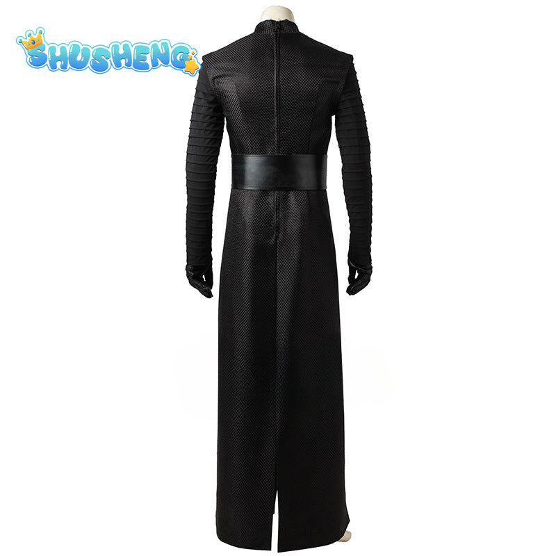 Star Wars：The Last Jedi Kylo Ren Cosplay Costume Adult Men Kylo Ren Disguise Clothing Halloween Carnival Suit