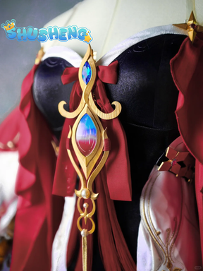 Hsin cosplay Costume Game Cosplay Series: Wuthering Waves new character Hsin Moon Fox Star Cosplay sexy Costume full set