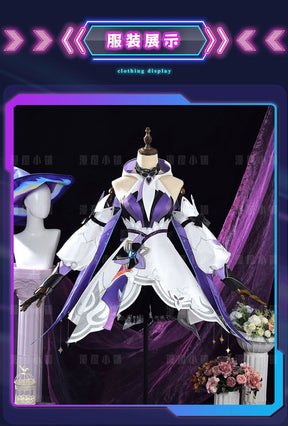 Xiao Qiao Costumes Witch Set Game Honor of Kings Cosplay Full Suits Halloween Costumes for Adults Anime Fancy Party Dress