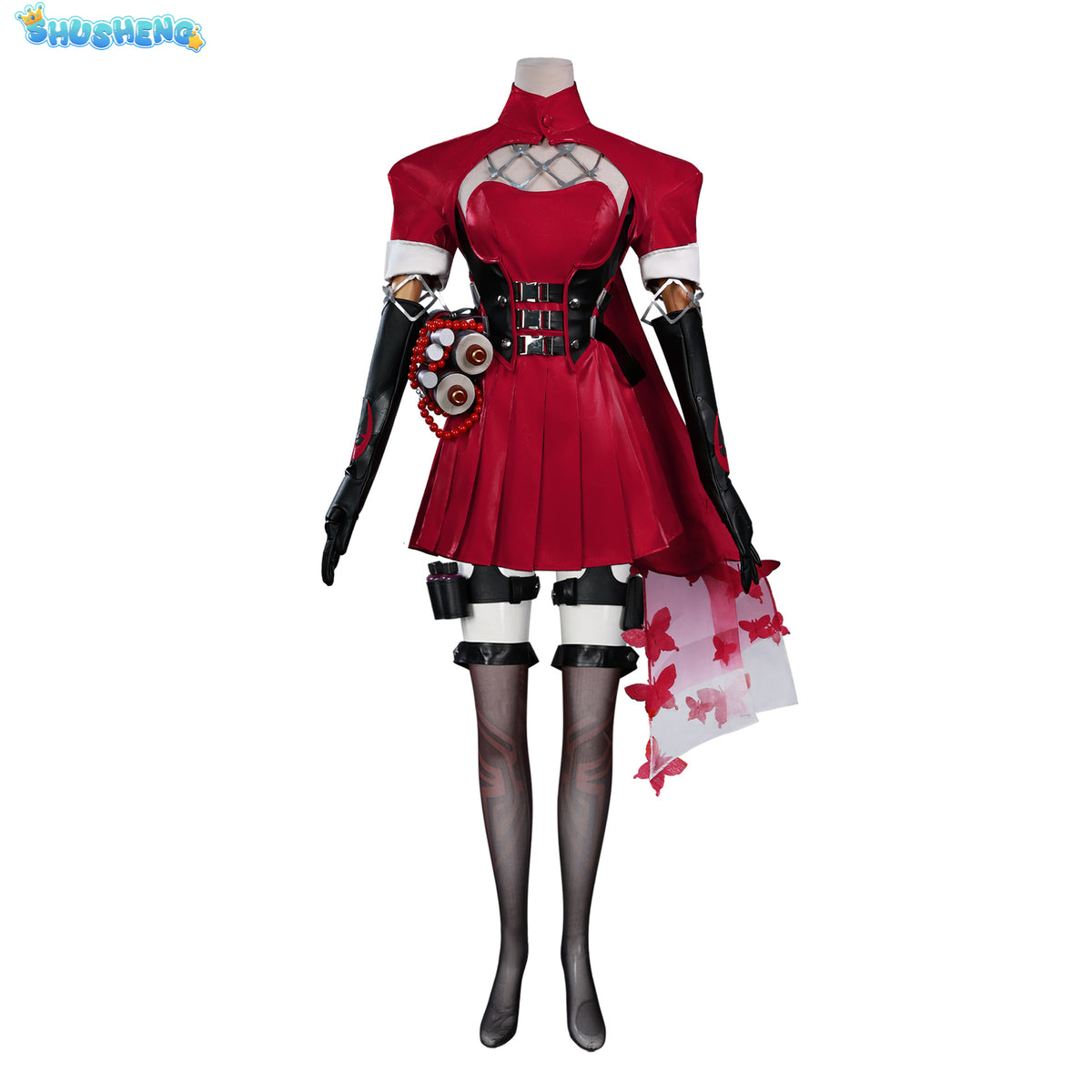 Marvel Rivals Psylocke Akki Kariudo Cosplay Costume Official Game Dress