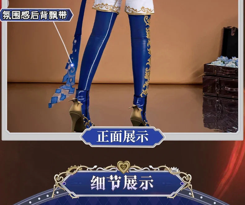 Cheerleader Cosplay Costume Game Identity Ⅴ E-Sports Surge Uniform Halloween Carnival Party Christmas Play Role Clothes Clothing