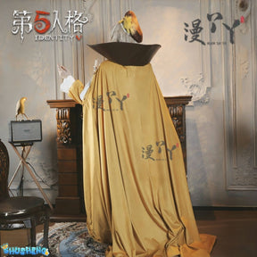 Andrew Kreiss  Grave Keeper Cosplay Costume Game Identity V Uniform With Cloak Beret Halloween Party Role Play Outfit