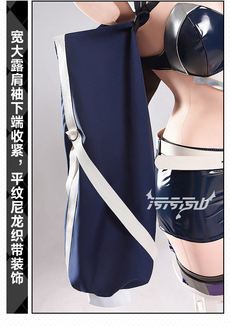 Shusheng-R Game Azur Lane USS New Jersey Racing Suit  Cosplay Costume S-XXL