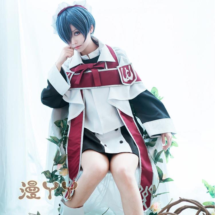 Anime Black Butler Kuroshitsuji ciel phantomhive Cosplay Costume For Women Men Halloween Party Cosplay
