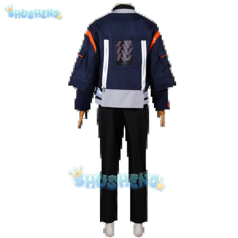 Wise Belle Cosplay Costume Game Zenless Zone Zero Jacket Top Pants with Props Full Set Suits Halloween Party Outfits Men Women