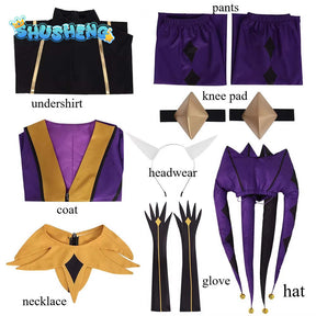 Cosplay Series:  The Freak Circus-Jester  Cosplay high quality Costume full set Shushengcos S-XXXL