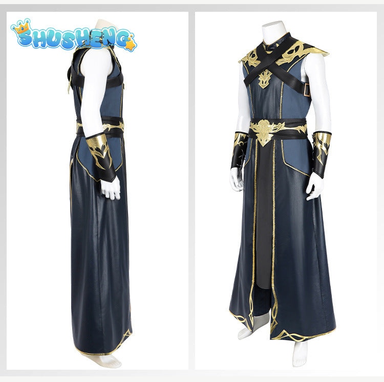 BG 3 Dark Urge Cosplay Costume Baldur Urge Robe Pants Accessories Outfit Man Gate 3 Comic Con Costumes