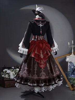 Game Cosplay Series: Love and Deepspace —Red Moon Pact  Silver-winged Devil (MC) Cos Outfit gorgeous Costume Shushengcos