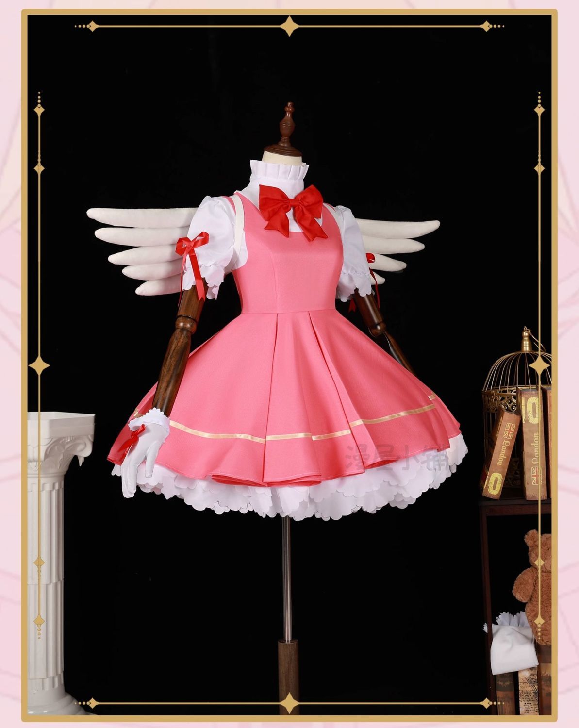 Unisex Anime Cos Kinomoto Sakura Cosplay Costumes Halloween Christmas Party Sets Uniform Suits