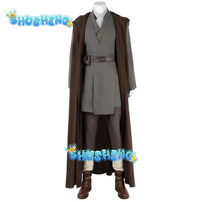 Star Wars Cosplay Costume Obi-Wan Kenobi Cosplay Costume Halloween Cosplay Costume Set