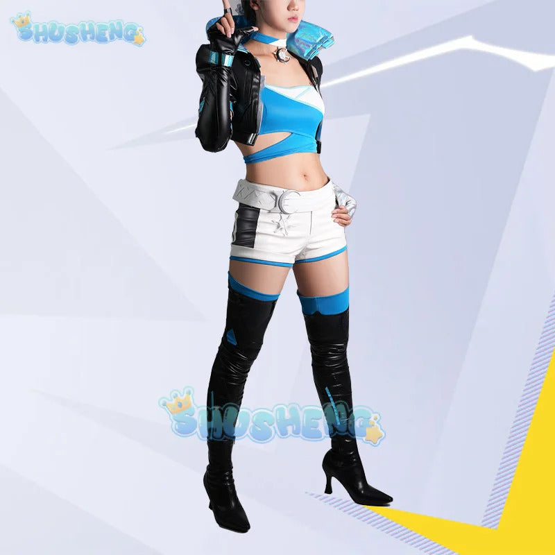 Luna Snow Cosplay Costume Seol Hee Uniform Halloween Carnival Party Christmas Play Role Clothes Clothing for Women