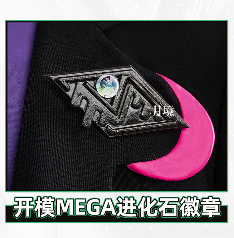 Shusheng-R Game Pokémon LEGENDS Z-A  Corbeau Cosplay Costume XS-XXL