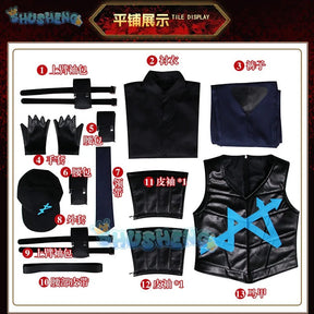 Game Limbus Company Hong Lu cosplay costume men whereby Fantasia outfits Halloween Carnival party clothes for male disguise