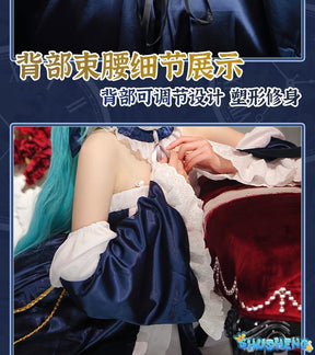 Hatsune Miku Cosplay Costume 39 Party Moon Dress Clothing Accessories Set Anime Carnival Stage Show Magnificent Suit Girl Outfit