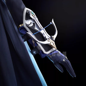 Lohen cosplay Game Cosplay Series:Genshin Impact Knights of Favonius Lohen 3D mold props Cosplay Costume full set Shusheng