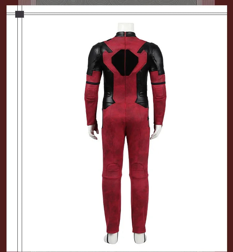 Dead Cosplay pool  Cosutme Wade Winston Wilson Cosplay Costume Children's Edition  Movie Anti-hero Suit Halloween