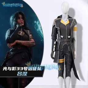 Game Clair Obscur: Expedition 33  Lyu Nie Cosplay Costume Uniform Halloween Carnival Party Christmas Play Role Clothes Clothing