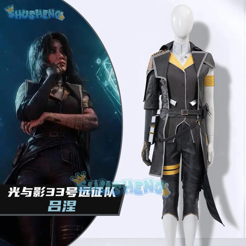 Game Clair Obscur: Expedition 33  Lyu Nie Cosplay Costume Uniform Halloween Carnival Party Christmas Play Role Clothes Clothing