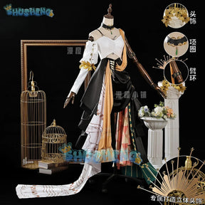 Arknights Walking in the Golden Dream  Muelsyse‌ Cosplay Costume Uniform Halloween Carnival Party Christmas Play Role Clothes