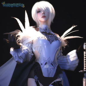 Game NieR Re[in]carnation True Dark 10H Liberation War Cosplay Costume Sexy one-piece bodysuit and accessories Halloween 10H Set