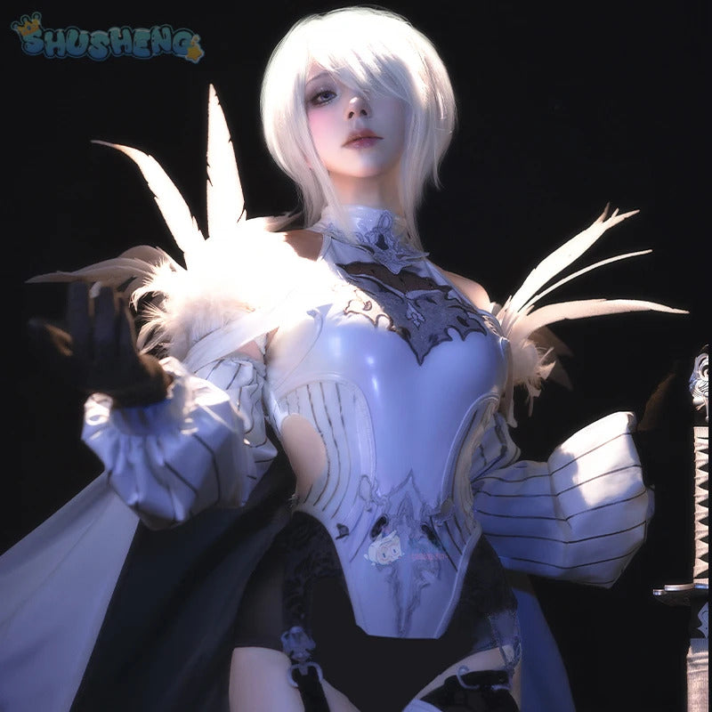 Game NieR Re[in]carnation True Dark 10H Liberation War Cosplay Costume Sexy one-piece bodysuit and accessories Halloween 10H Set