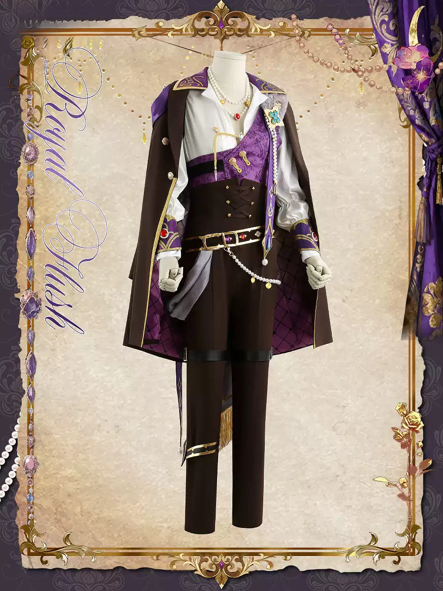Shusheng-R Ensemble Stars Amagi Rinne/Kaoru Hakaze/Ibara Nanakusa/Leo Tsukinaga Cosplay Costume Full Set Uniform Role Play