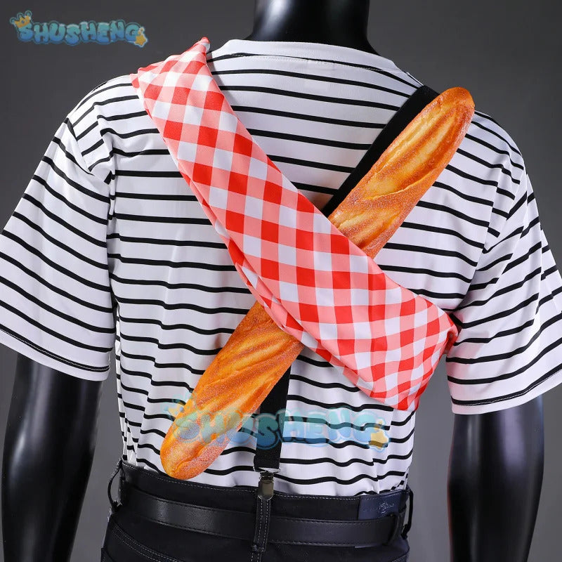 Shusheng-R Clair Obscur: Expedition 33 Gustave Cosplay Costume Stick Version Set Halloween Role Play Clothing