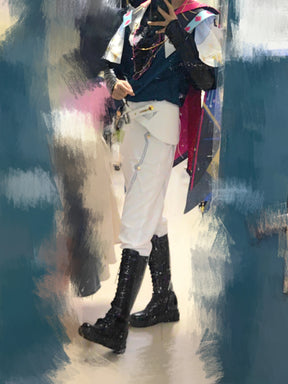 Shusheng-N In Stock Wuthering Waves Brant Cosplay Costume Uniform Halloween Carnival Party Christmas Play Role Clothes Clothing for Men
