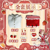 Identity V Grace Naiad Game Suit Sweet Lovely Maid Dress Cosplay Costume Halloween Party Role Play Outfit Women