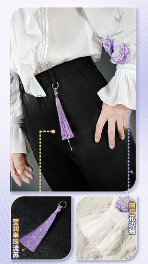 Love And Deepspace Xavier Cosplay Costume Twilight Bloom Shirt Uniform Halloween Carnival Party Christmas Play Role Clothing