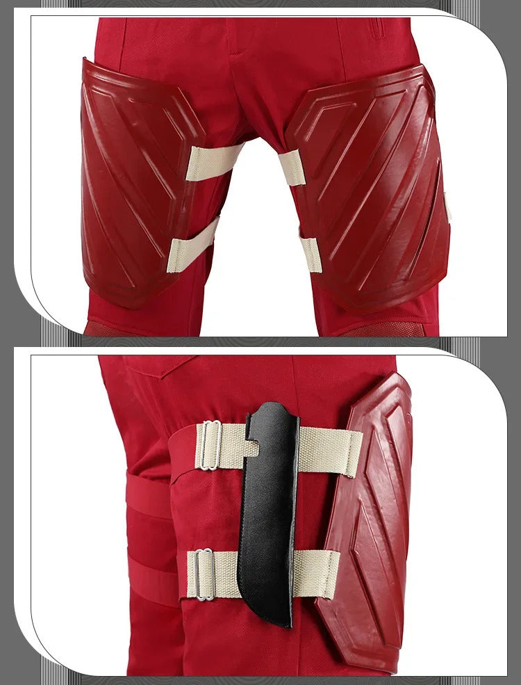 Movie Thunderbolts Red Guardian Cosplay Costume Uniform Halloween Carnival Party Christmas Play Role Clothes Clothing