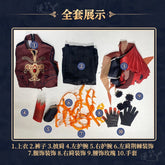Game Identity V Mechanic Red Knight Cosplay Costume Richard Sterling Cosplay Suit Halloween Uniform Anime Clothing Custom Made