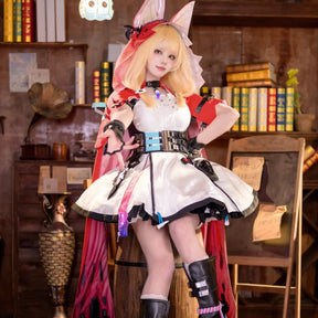 Game Cosplay Series: Arknights: Endfield | Lucy（Lucina Lupino）Rossi / Rossina Wolfpearl Lupino Cosplay Costume full set Shushengcos